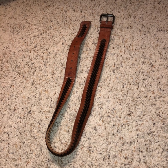 Abercrombie & Fitch Genuine Leather Belt - Picture 2 of 8